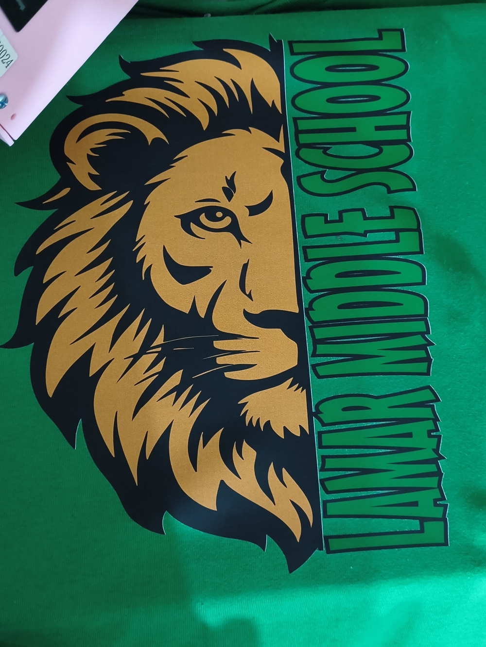Green Lion Graphic Kids T-Shirt - Unbranded